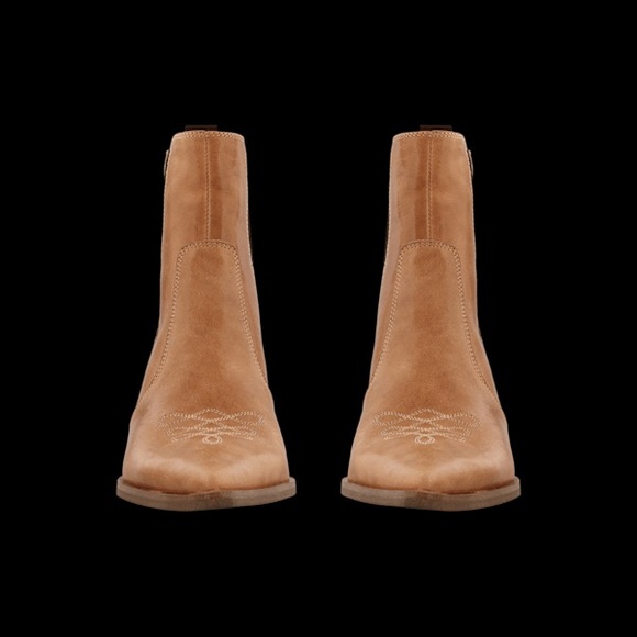 Tony Bianco Troi Tan Arizona Ankle Boots - Picture 2 of 3